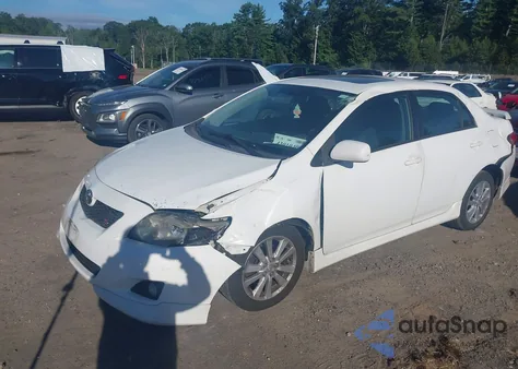 2009 Toyota Corolla S из США, поврежденный, VIN 1NXBU40E39Z055124